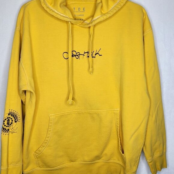 2Schoolboy Q Crash Talk Hoodie Size 2X - Picture 2 of 8